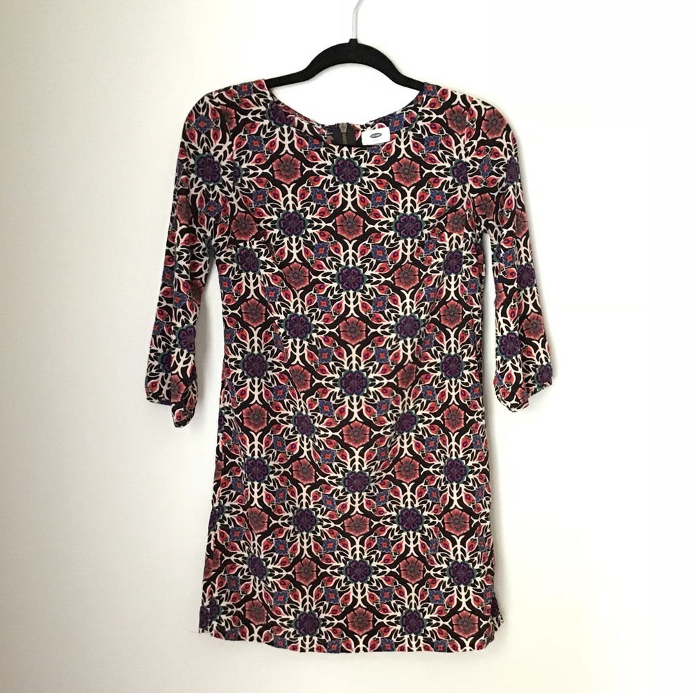 Old Navy Patterned Shift Dress